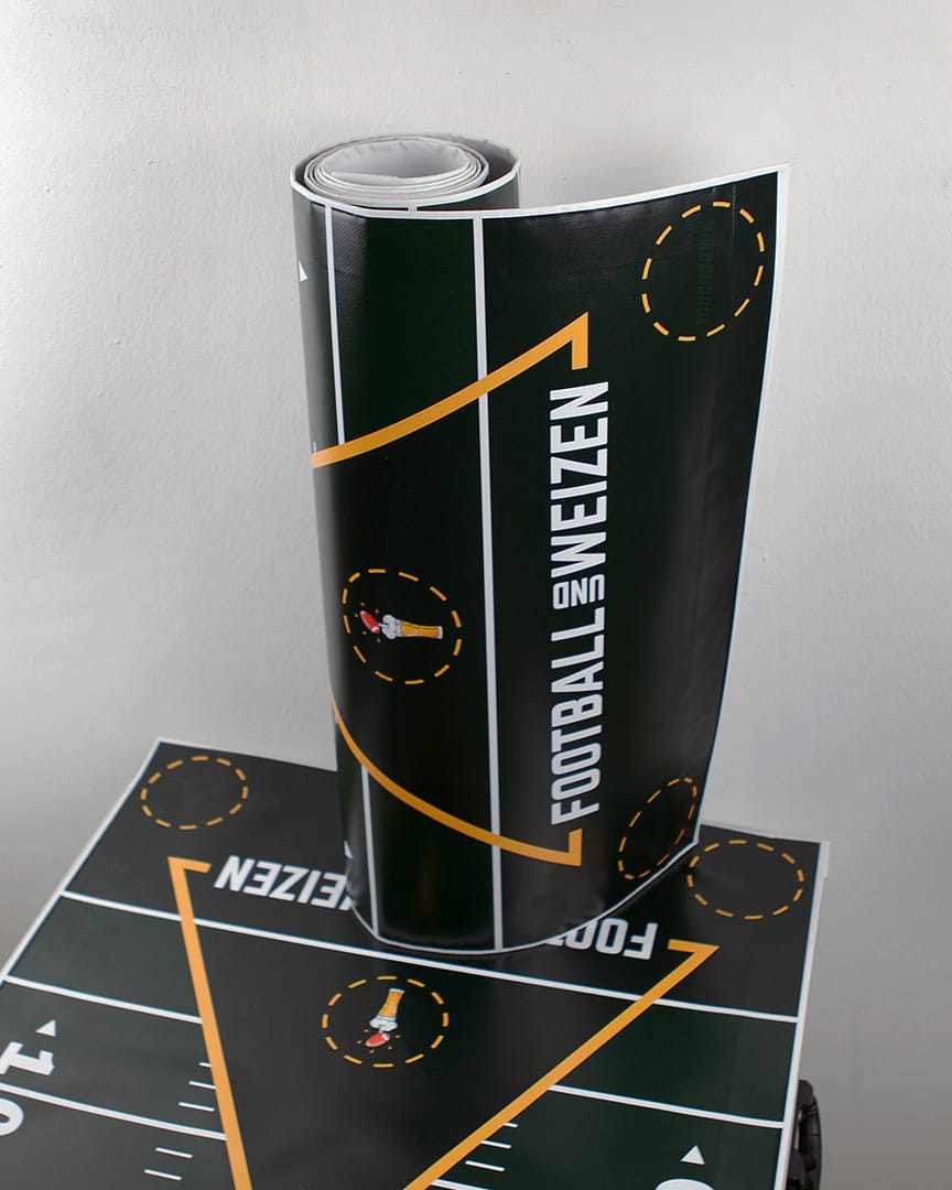 Football-Pong-Spielmatte Produktfoto